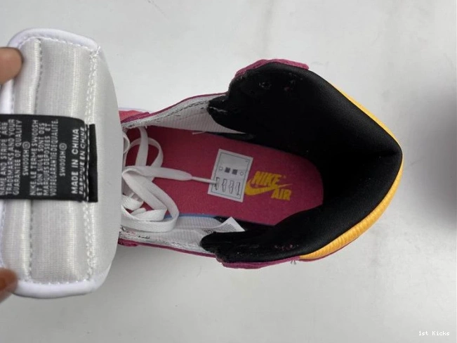 1st Kicks Shoes High Red Jordan 555088-603 Fusion Air 1 OGLight 0701